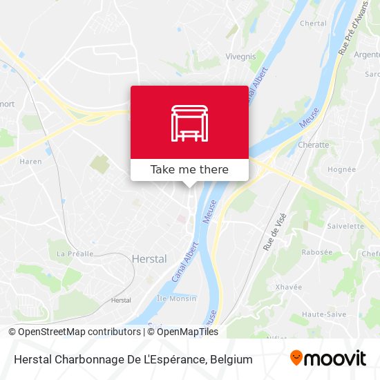 Herstal Charbonnage De L'Espérance plan