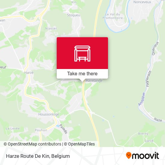 Harze Route De Kin plan