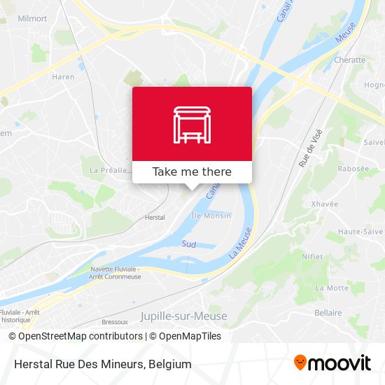 Herstal Rue Des Mineurs map