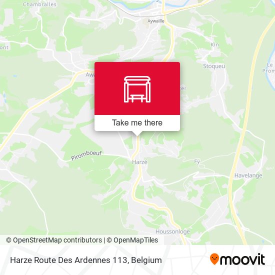Harze Route Des Ardennes 113 plan
