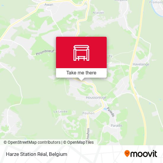 Harze Station Réal plan