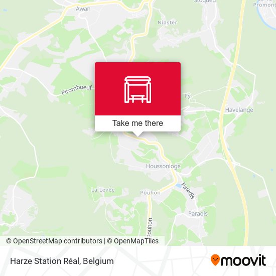 Harze Station Réal plan