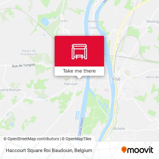 Haccourt Square Roi Baudouin map