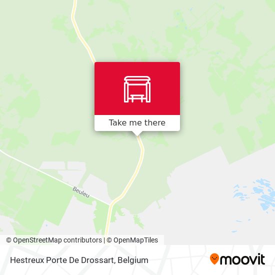Hestreux Porte De Drossart map