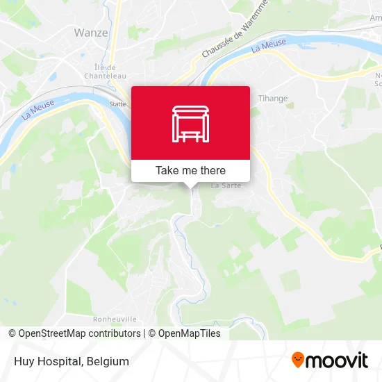 Huy Hospital map