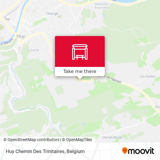 Huy Chemin Des Trinitaires plan