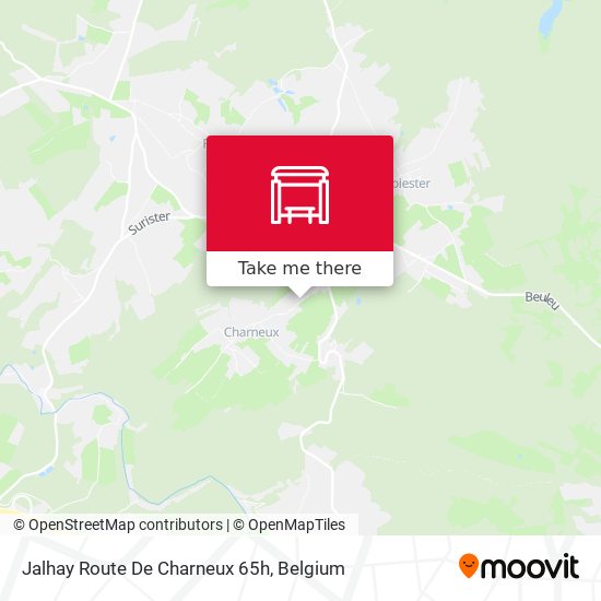 Jalhay Route De Charneux 65h map