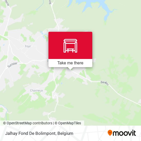 Jalhay Fond De Bolimpont map