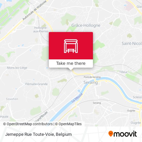 Jemeppe Rue Toute-Voie plan