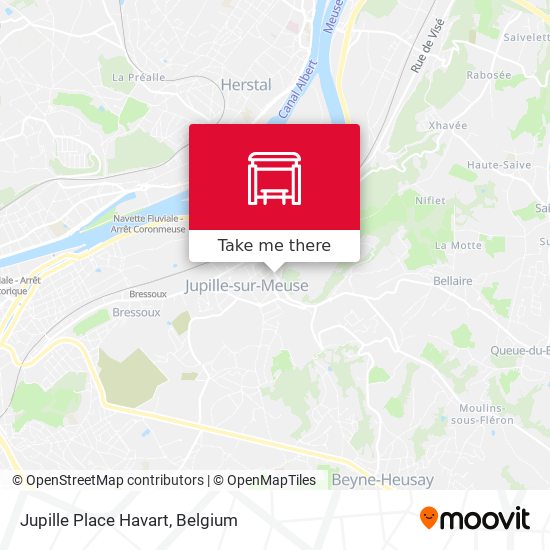 Jupille Place Havart plan