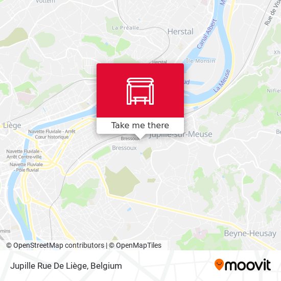 Jupille Rue De Liège map