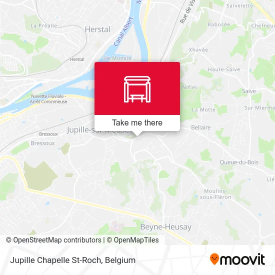 Jupille St-Roch Chapel map