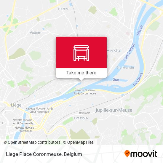 Liege Place Coronmeuse plan