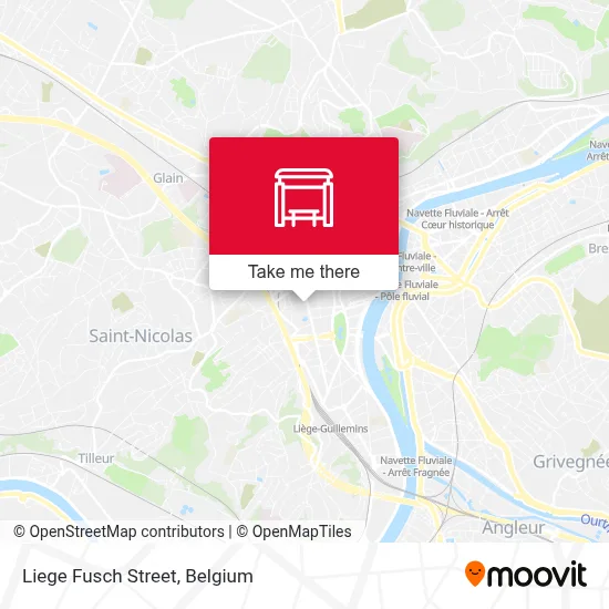 Liege Fusch Street map