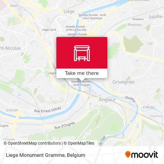 Liege Monument Gramme plan