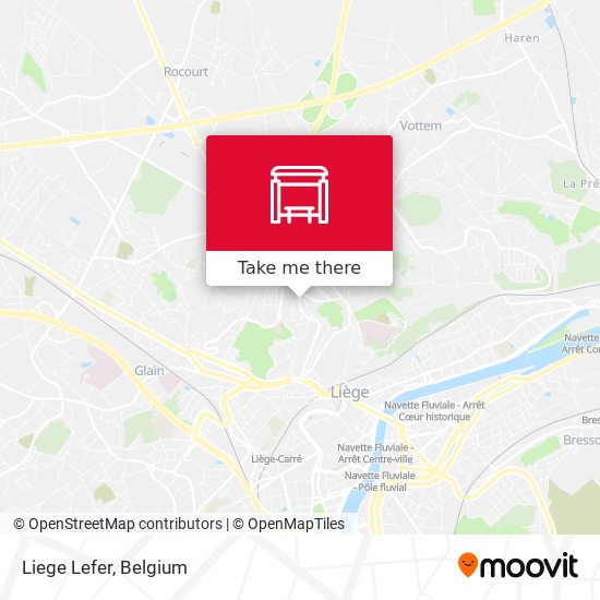 Liege Lefer map