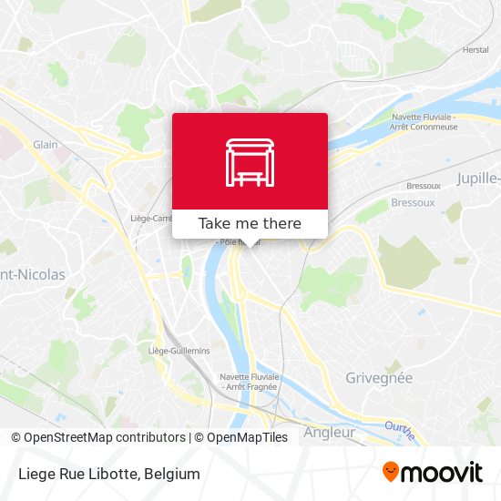 Liege Rue Libotte plan