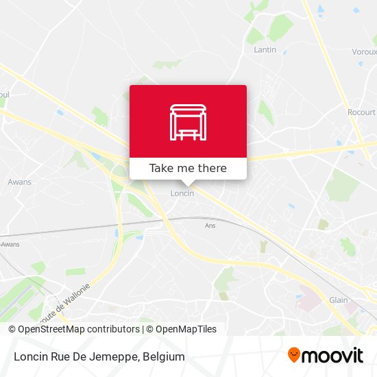 Loncin Rue De Jemeppe plan