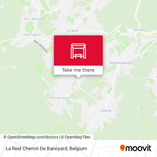 La Reid Chemin De Banoyard map