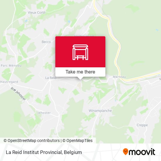 La Reid Institut Provincial map