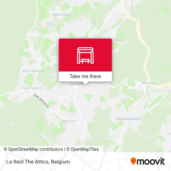 La Reid The Attics map
