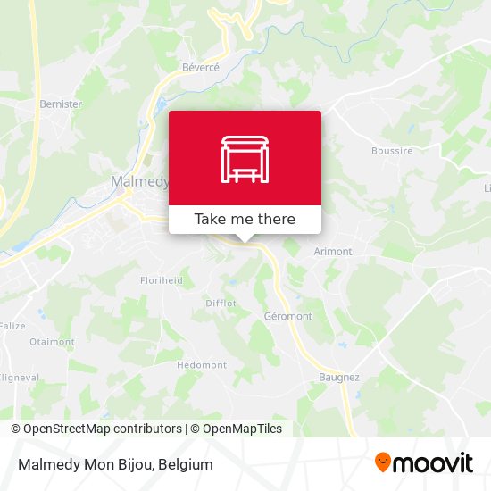 Malmedy Mon Bijou plan