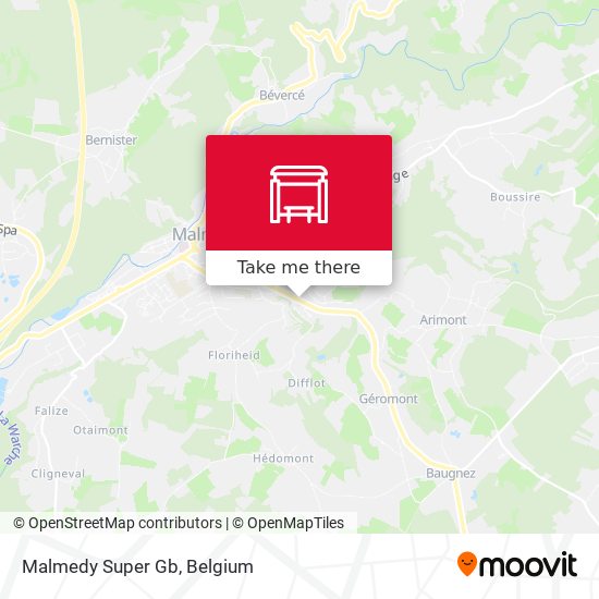 Malmedy Super Gb map