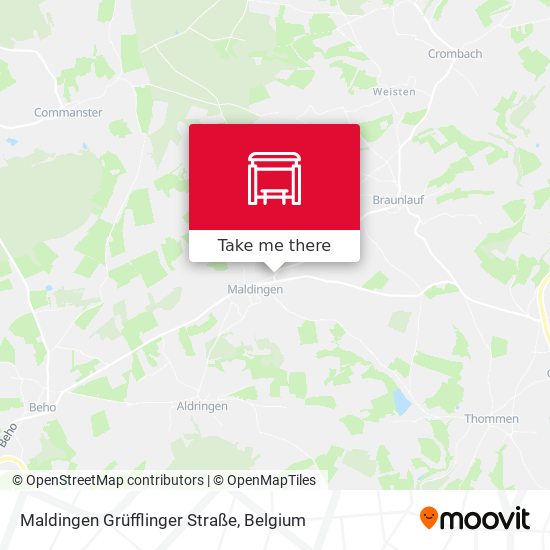 Maldingen Grüfflinger Straße map