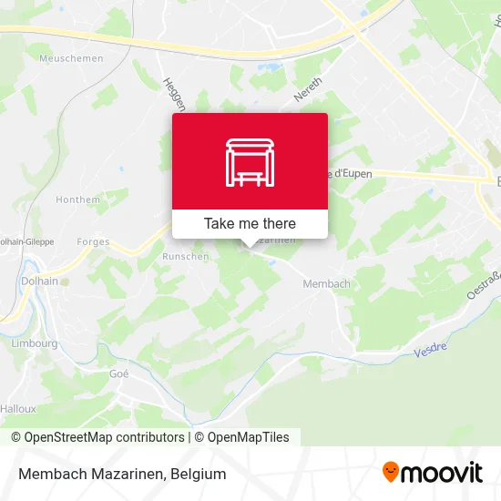 Membach Mazarinen map