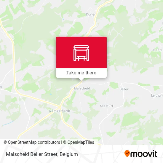 Malscheid Beiler Street map