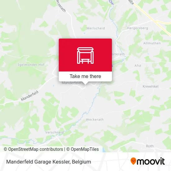 Manderfeld Kessler Garage map