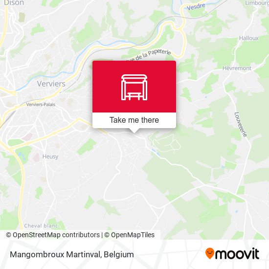 Mangombroux Martinval map
