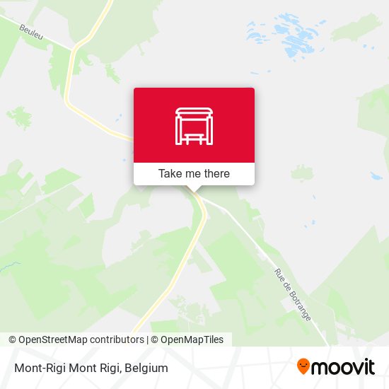 Mont-Rigi Mont Rigi map