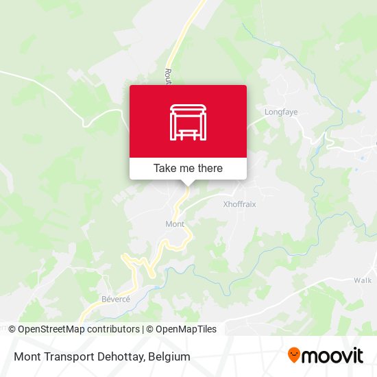 Mont Transport Dehottay map