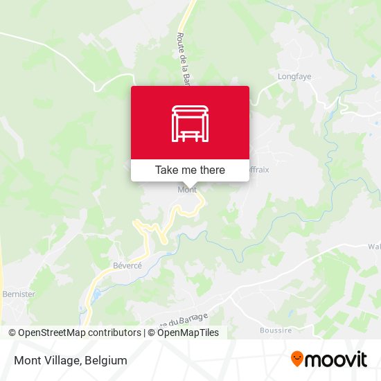 Mont Village map