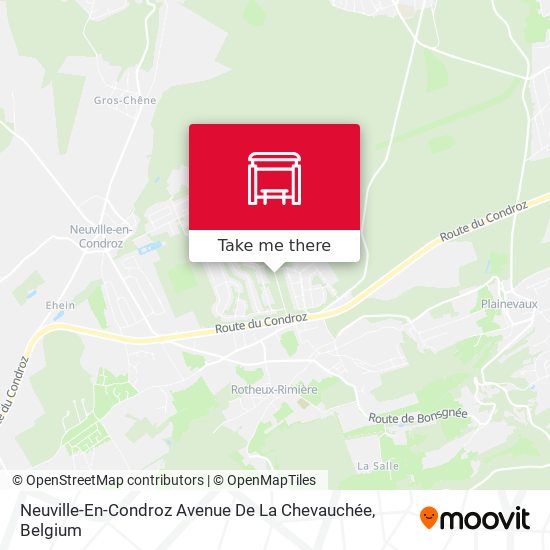 Neuville-En-Condroz Avenue De La Chevauchée map