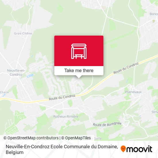 Neuville-En-Condroz Ecole Communale du Domaine map