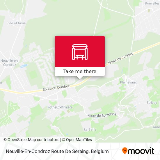 Neuville-En-Condroz Route De Seraing map