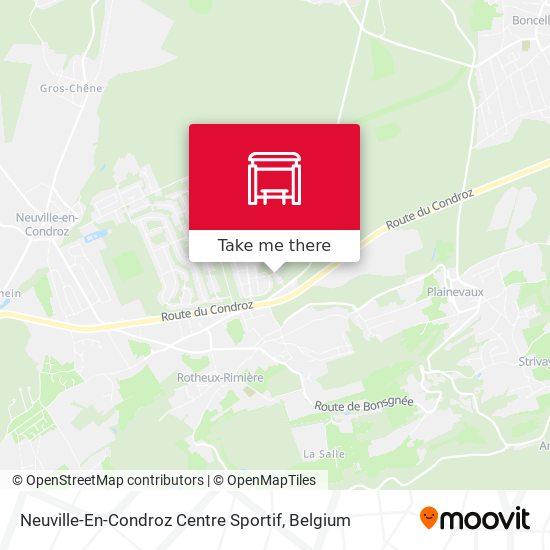 Neuville-En-Condroz Centre Sportif map