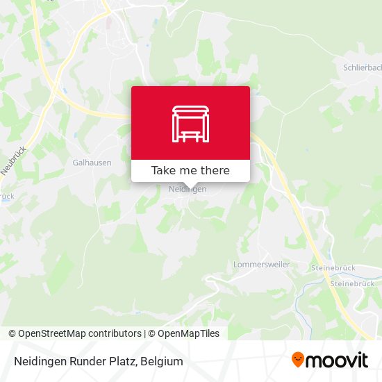 Neidingen Runder Platz plan