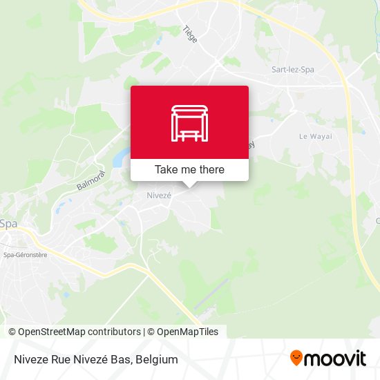 Niveze Rue Nivezé Bas map