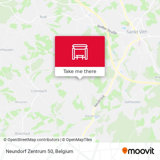 Neundorf Zentrum 50 map