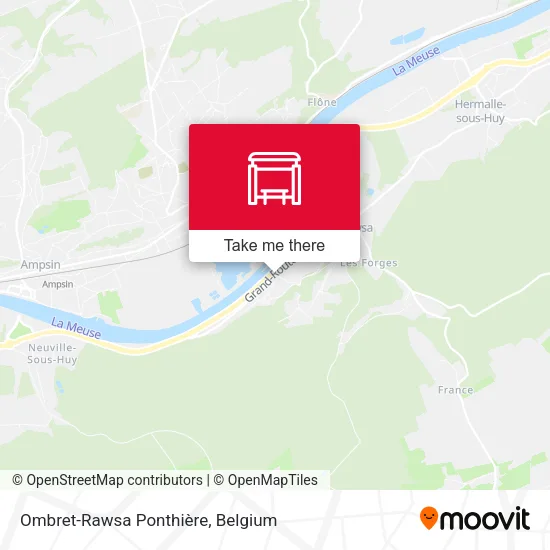 Ombret-Rawsa Ponthière map