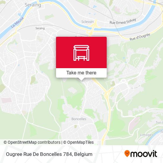 Ougree Rue De Boncelles 784 map