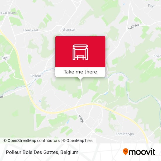 Polleur Bois Des Gattes map