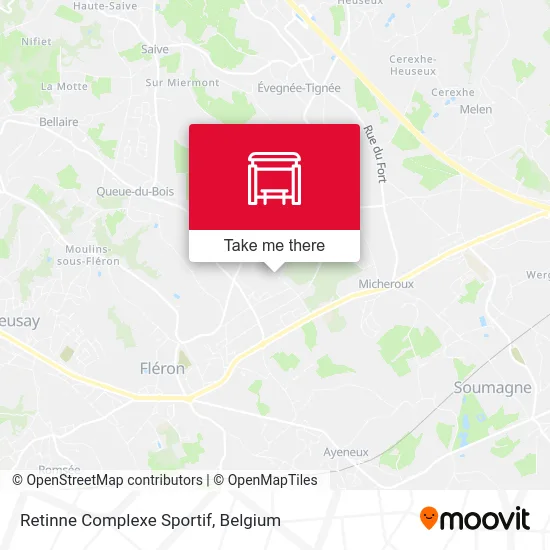 Retinne Sports Complex map