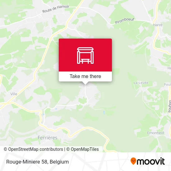 Rouge-Miniere 58 map