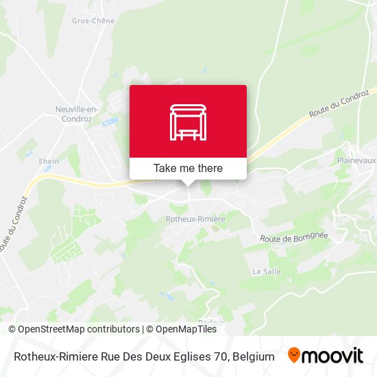 Rotheux-Rimiere Rue Des Deux Eglises 70 plan