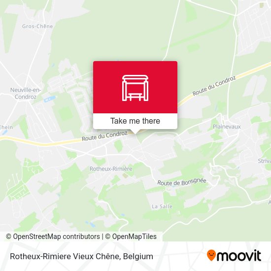 Rotheux-Rimiere Vieux Chêne map