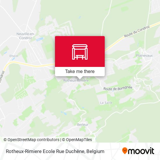 Rotheux-Rimiere Ecole Rue Duchêne map